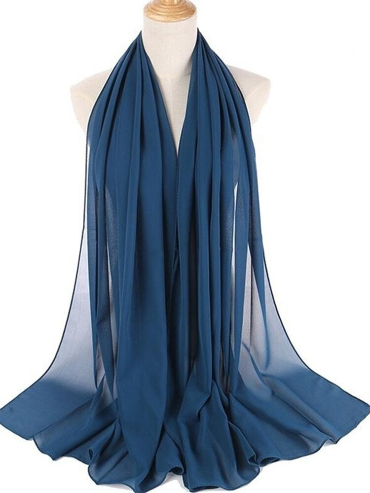 Chiffon Hijab Stirnband