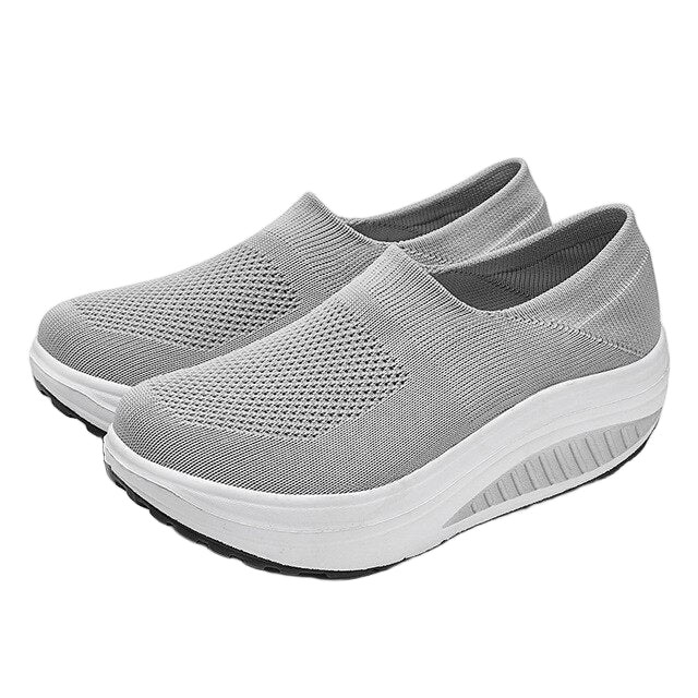 Damen Flip Flop Sneakers mit Orthopädischem Fußbett 0