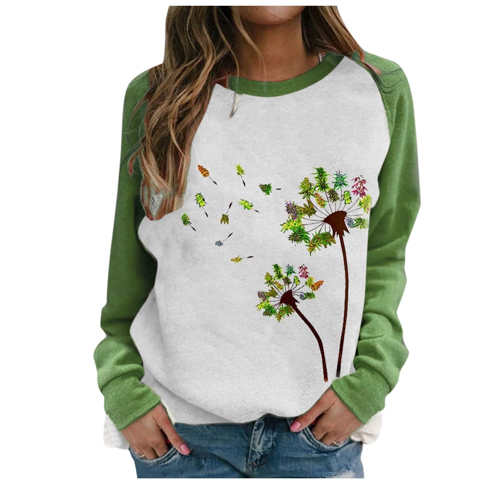 Frauen Bedrucktes Sweatshirt