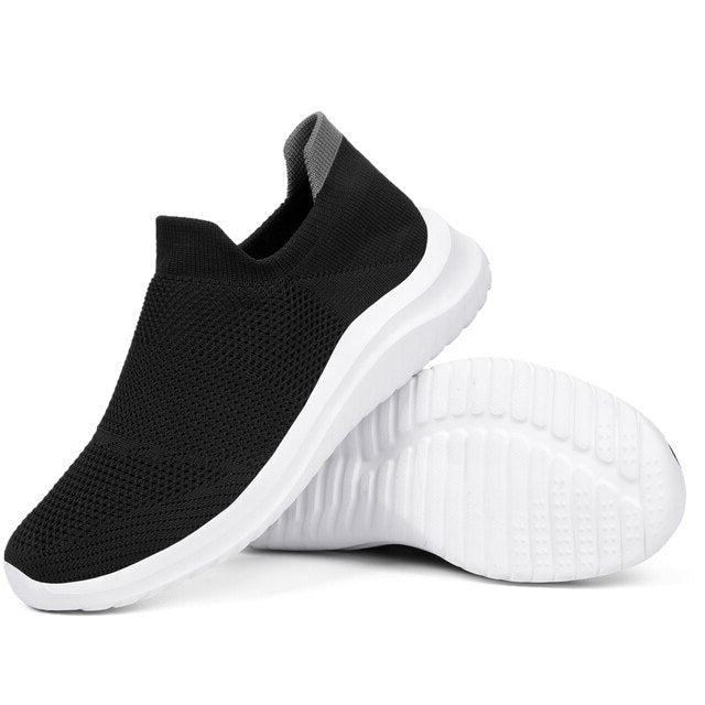 Herren Sneakers Komfortable Freizeit Schuhe mit Orthopädischer Sohle 1