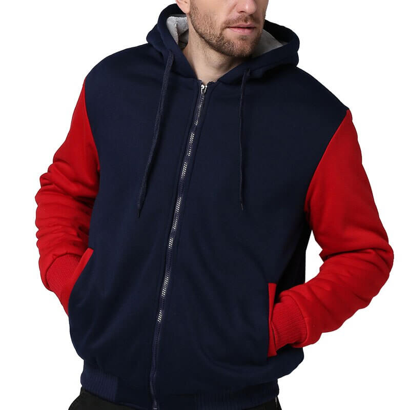 Männer Winter Fleece Jacke