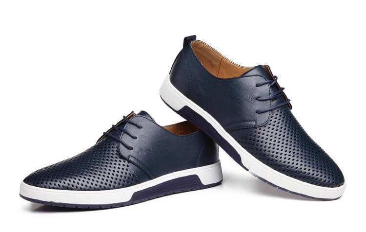 Oxford Leder Freizeitschuhe
