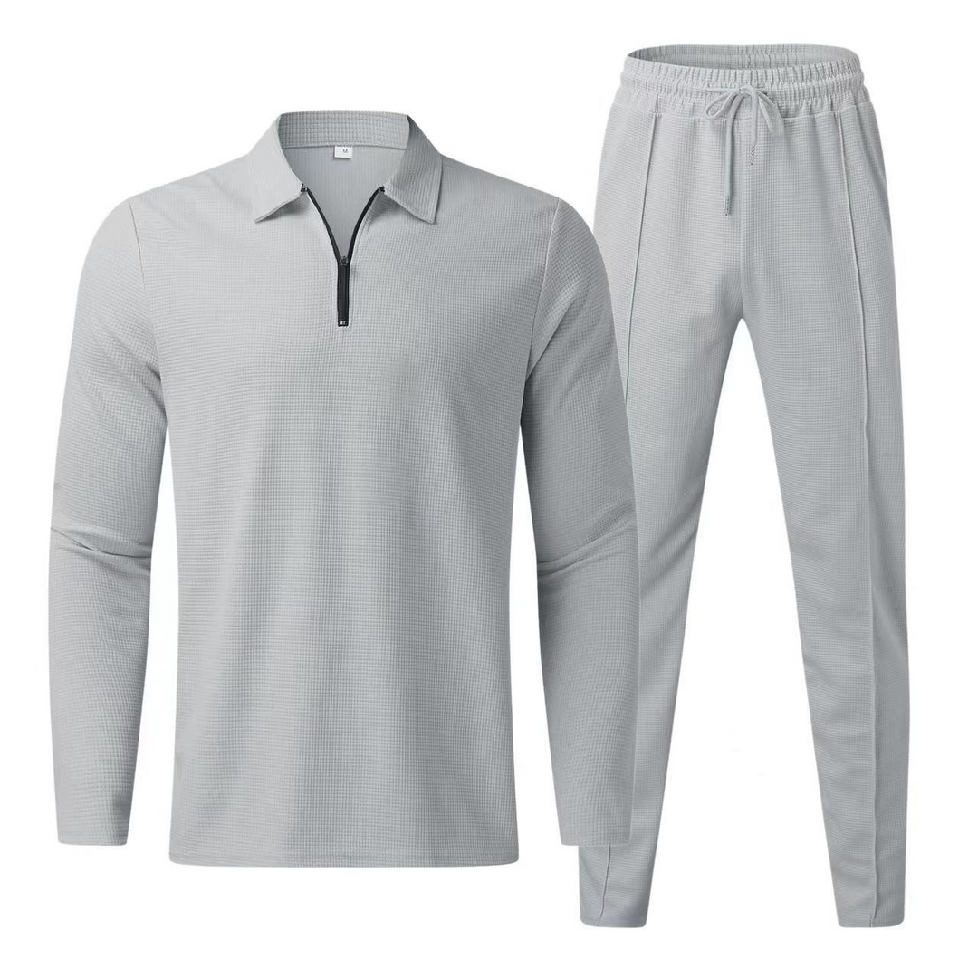Variant image for Herren Anzug Zweiteiliges Set Elegante Jacke und Hose Hochwertige Baumwollmischung-13