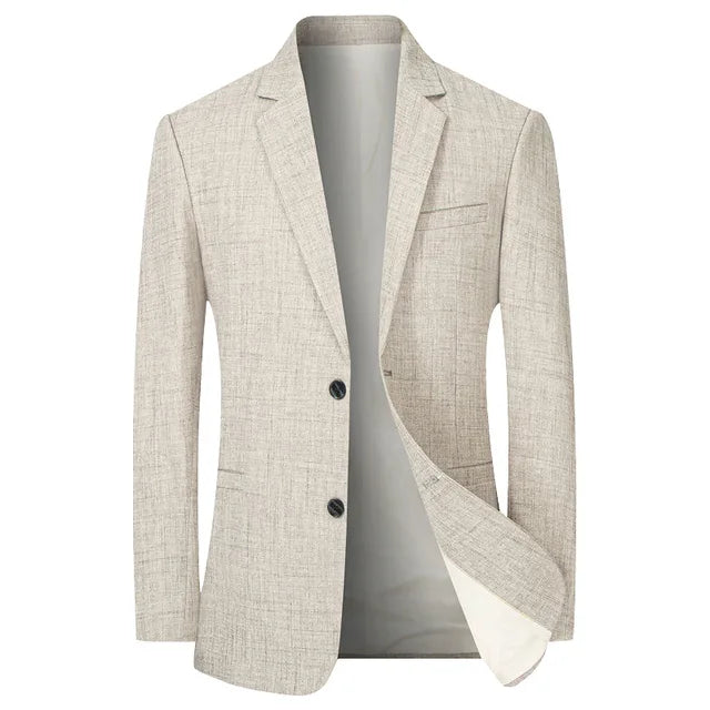 Herrenblazer Vintage Stil Polyester 2