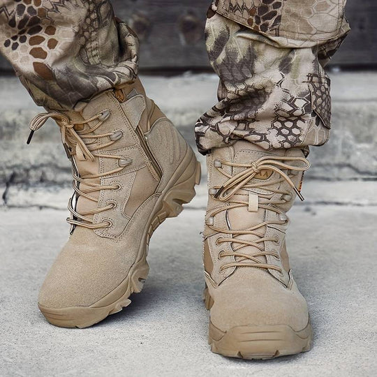 Variant image for Herren Arbeitsstiefel Outdoor Strapazierfähig Leder Bequeme Passform-7
