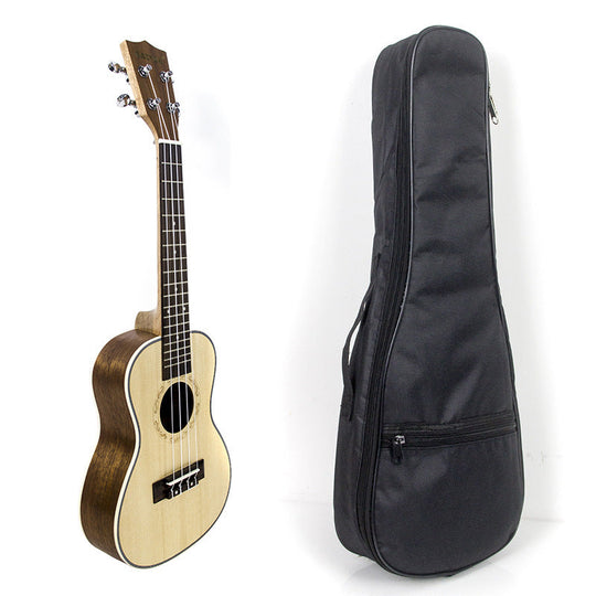 Akustik-Ukulele Bundle Leicht mit Stimmgerät für Damen und Herren 2