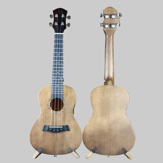 Akustik-Ukulele für Damen und Herren mit markantem Korpusdesign 3