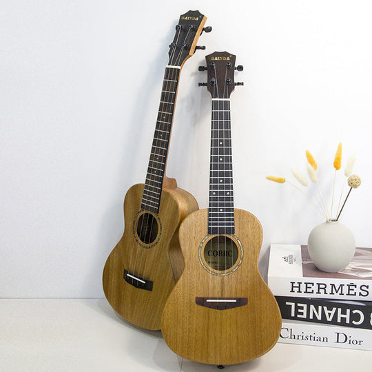 Akustische Ukulele mit Mahagoni-Korpus für Damen und Herren 5
