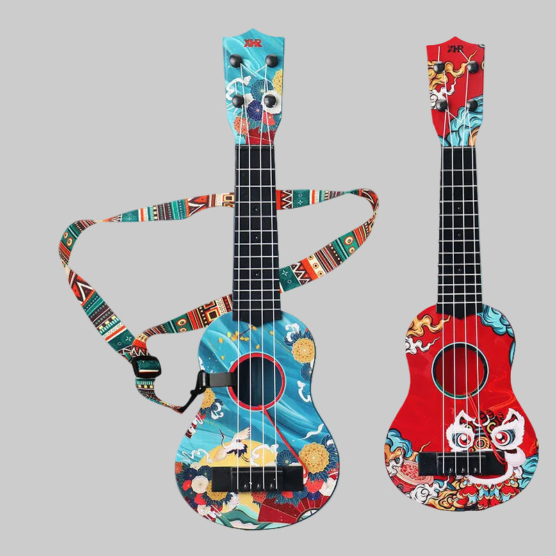 Anfänger Ukulele Kompakt mit lebendigem Design 0