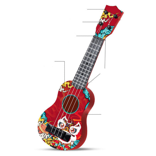 Anfänger Ukulele Kompakt mit lebendigem Design 3