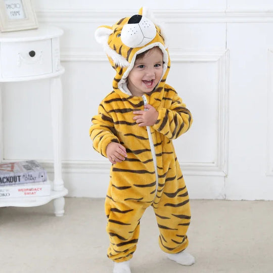 Baby Strampler Tierdesign für Jungen und Mädchen 3