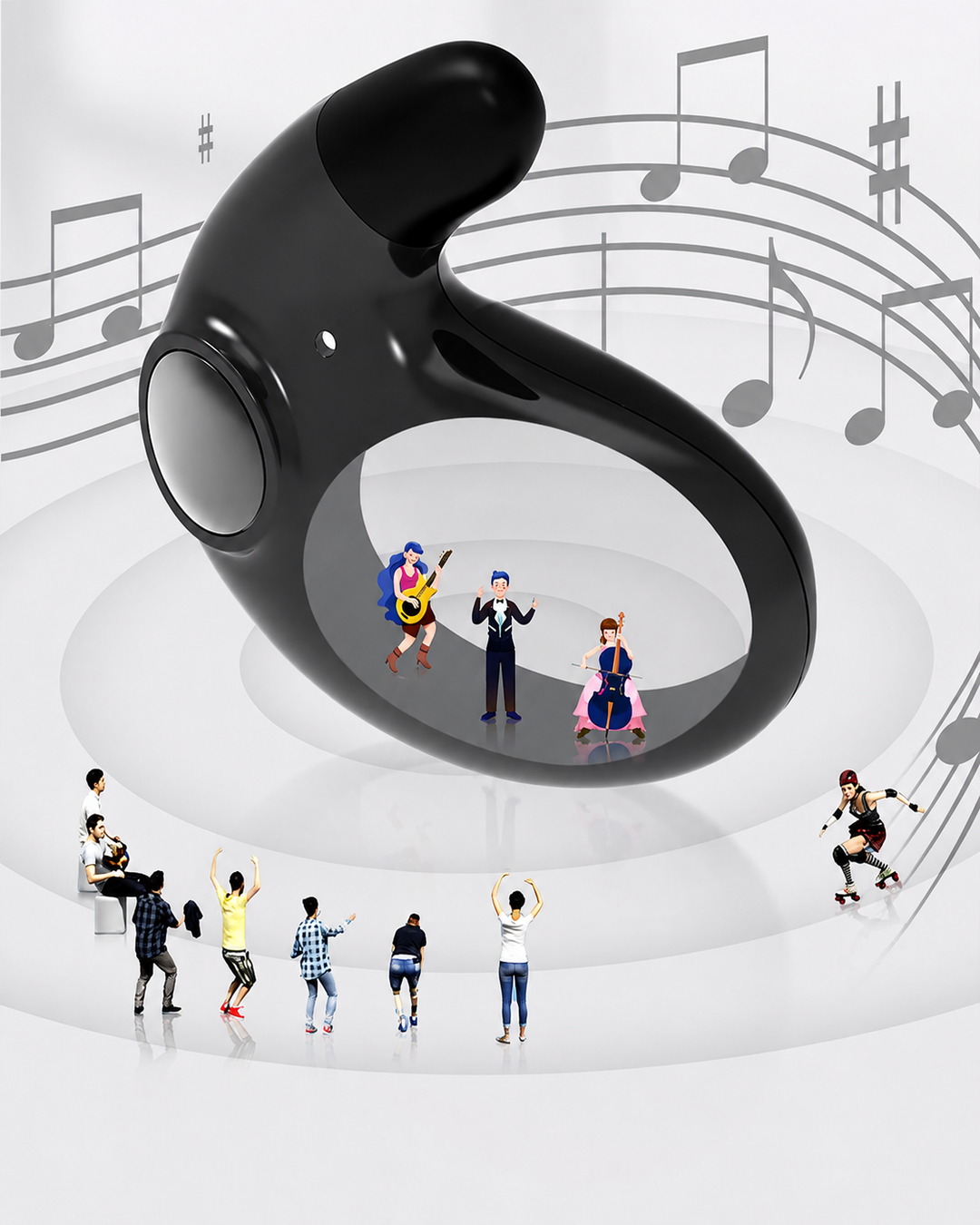 Mini Bluetooth Ohrhörer für Schlafkomfort