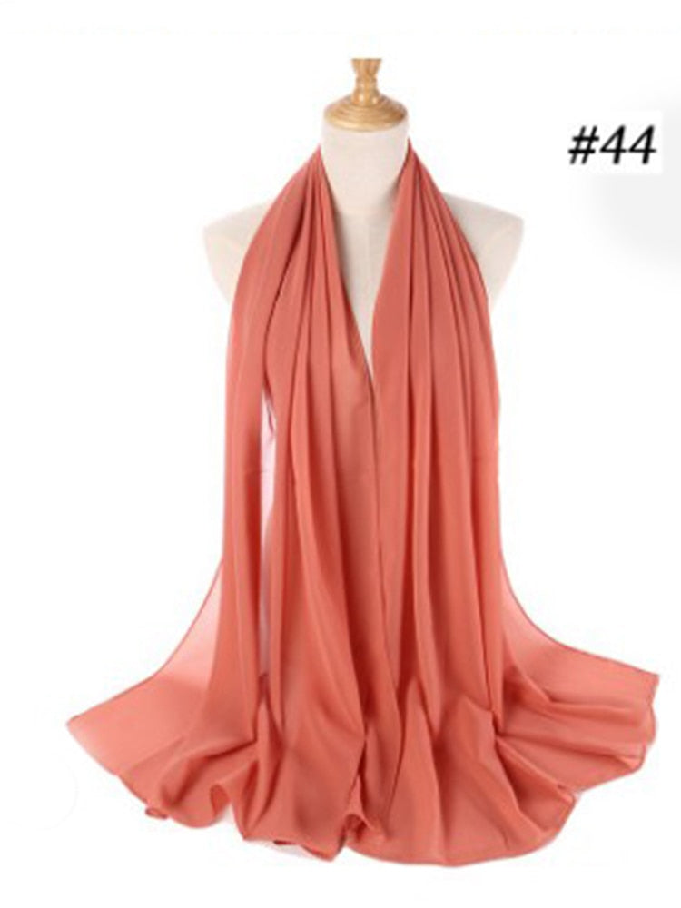 Chiffon Hijab Stirnband