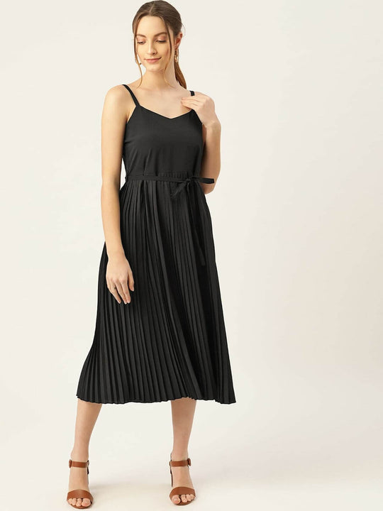 Damen A-Linien-Sonnenkleid