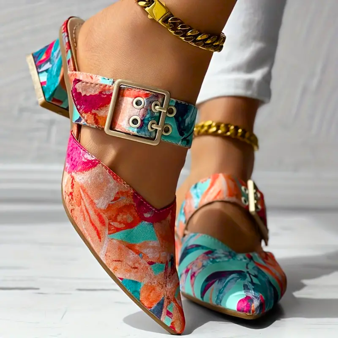 Damen Absatzschuhe Elegantes Design Synthetisch Bunt 1