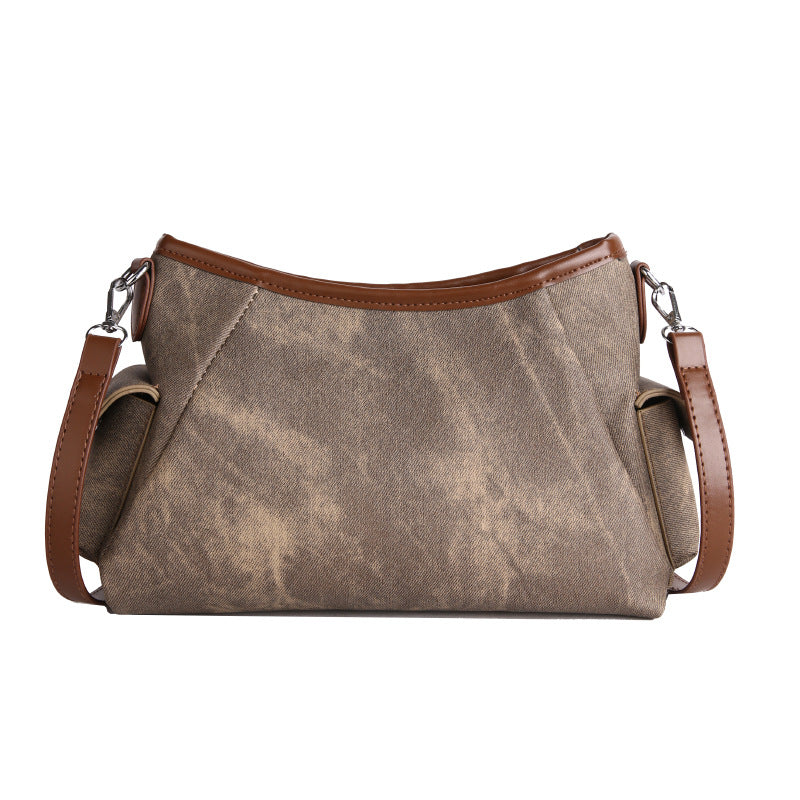 Damen Bucket Bag Umhängetasche Denim Stilvoll für Alltag und Freizeit 0