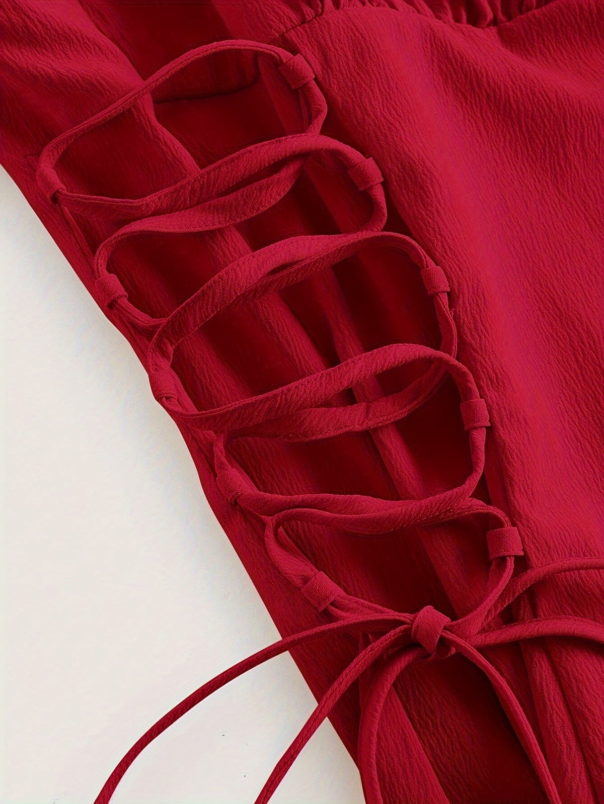 Damen Cami-Kleid Raffung Hochwertiger Stoff für Abendveranstaltungen 3