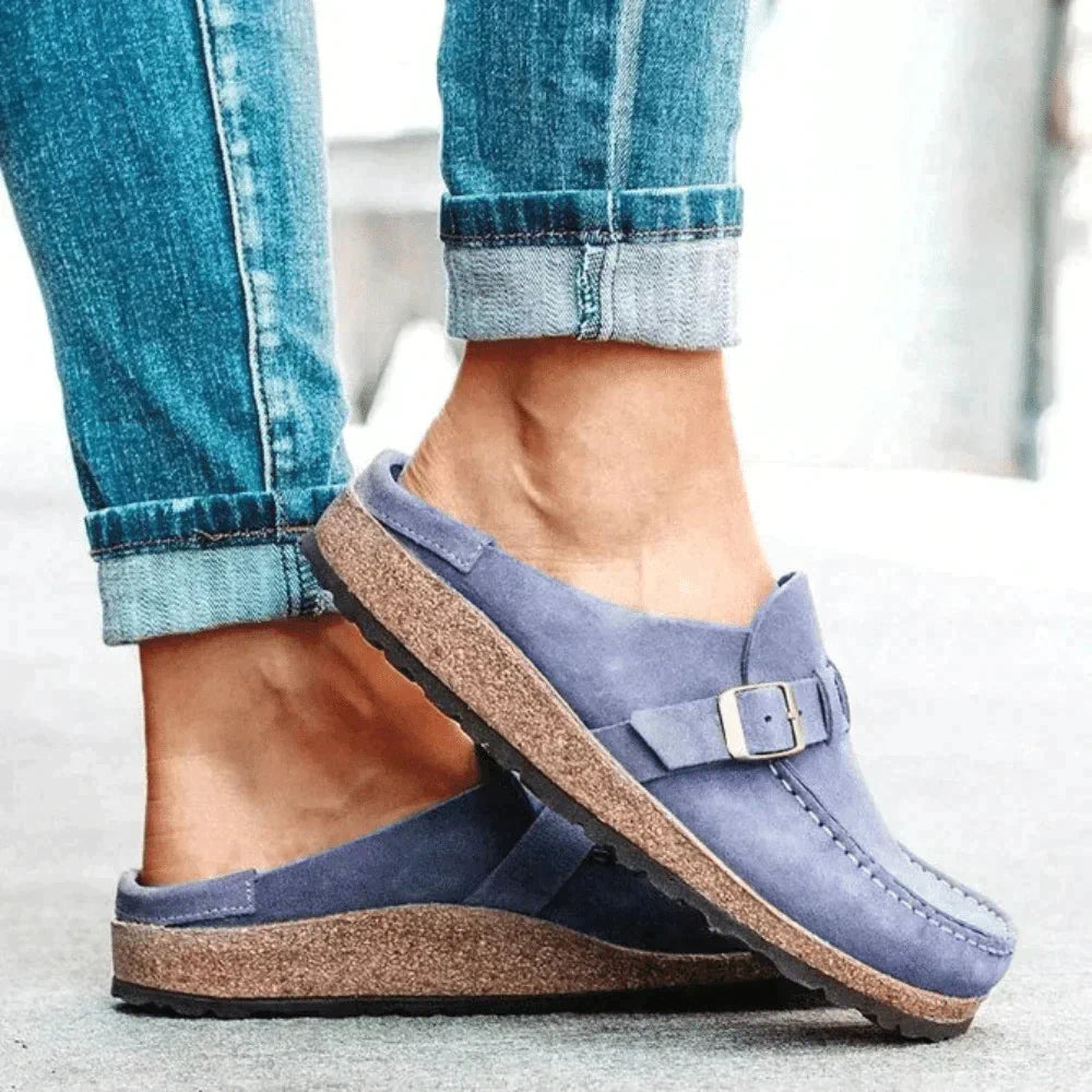 Damen Clogs Bequeme Alltagsschuhe Synthetik für Drinnen und Draußen 6