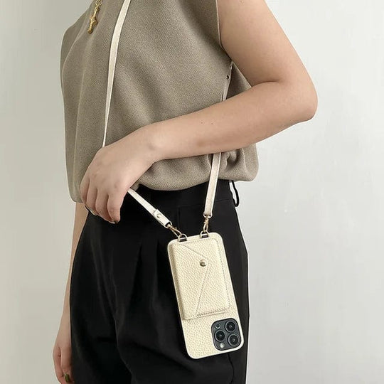 Damen Crossbody Handyhülle mit verstellbarem Band 3