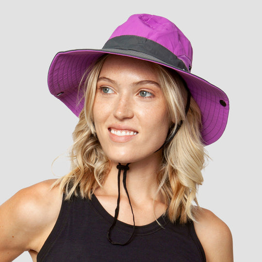 Damen Faltbarer Sonnenhut mit UV-Schutz 8