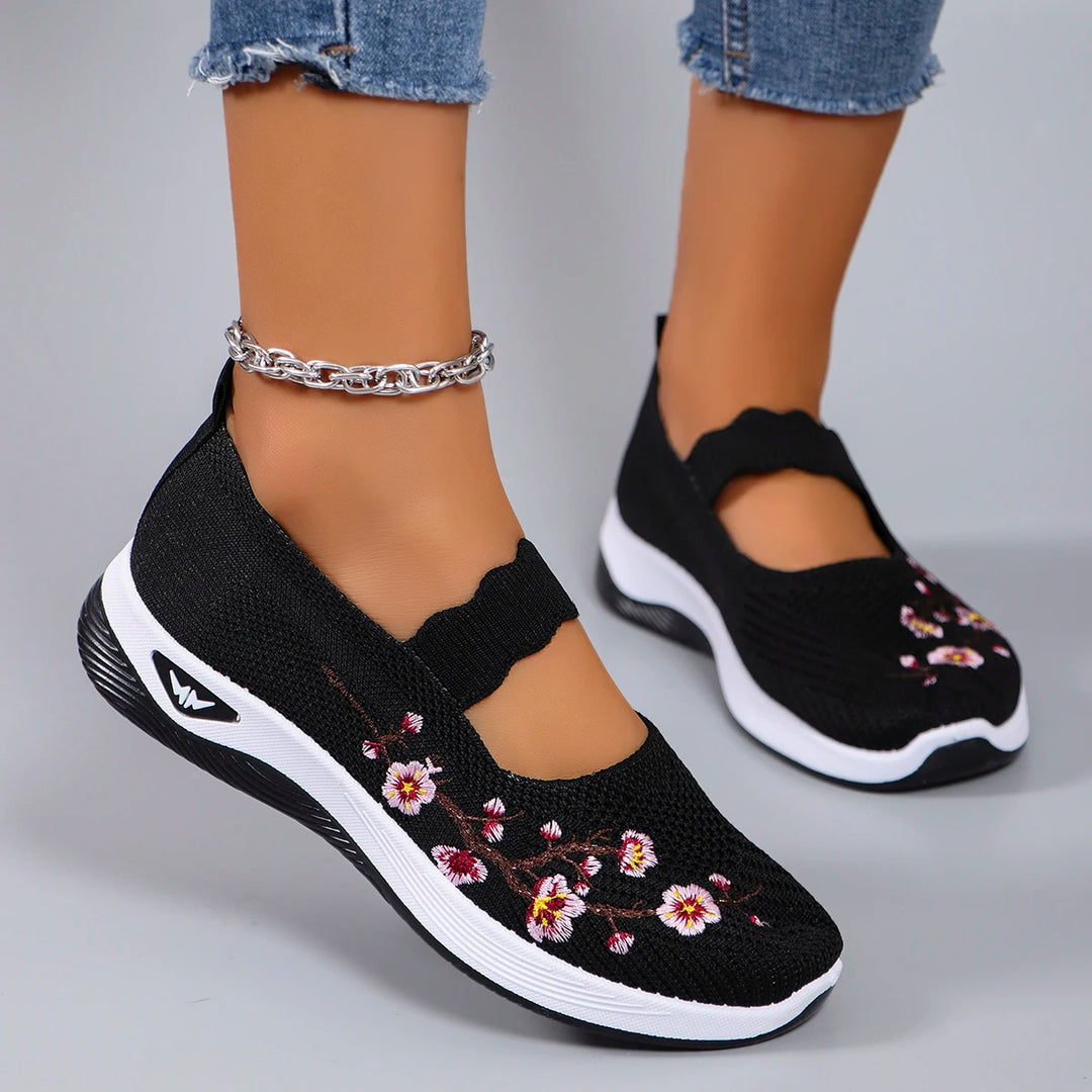 Damen Flache Schuhe aus atmungsaktivem Mesh für den Sommer 3