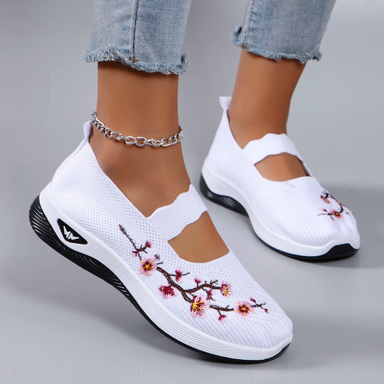 Damen Flache Schuhe aus atmungsaktivem Mesh für den Sommer 5