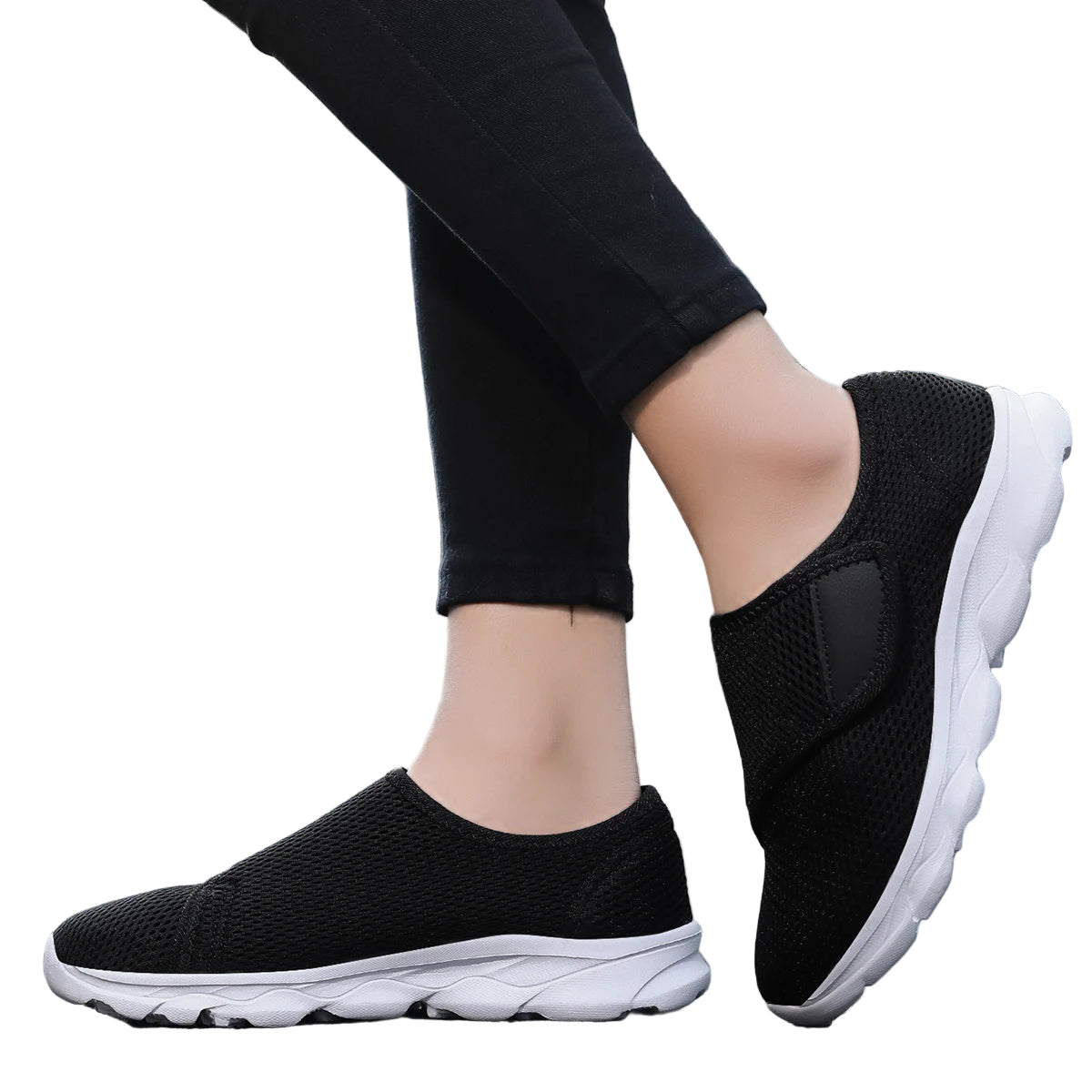 Damen Herren Orthopädische Schuhe für breite Füße und Schwellungen, Bequeme Alltagsschuhe 3