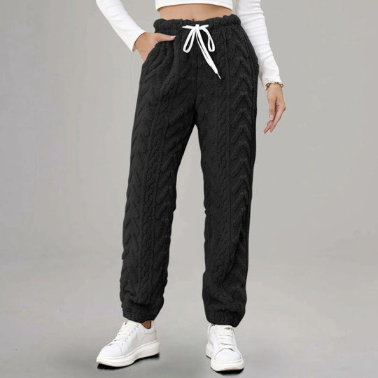 Damen Jogginghose Gemütlicher Stil Baumwolle 2
