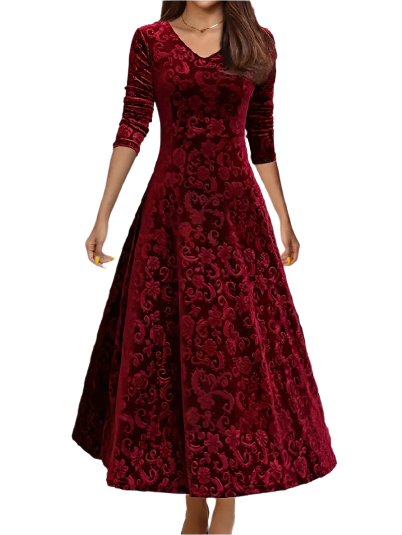 Damen Kleid Modernes Design Vielseitig Hochwertiger Stoff 0