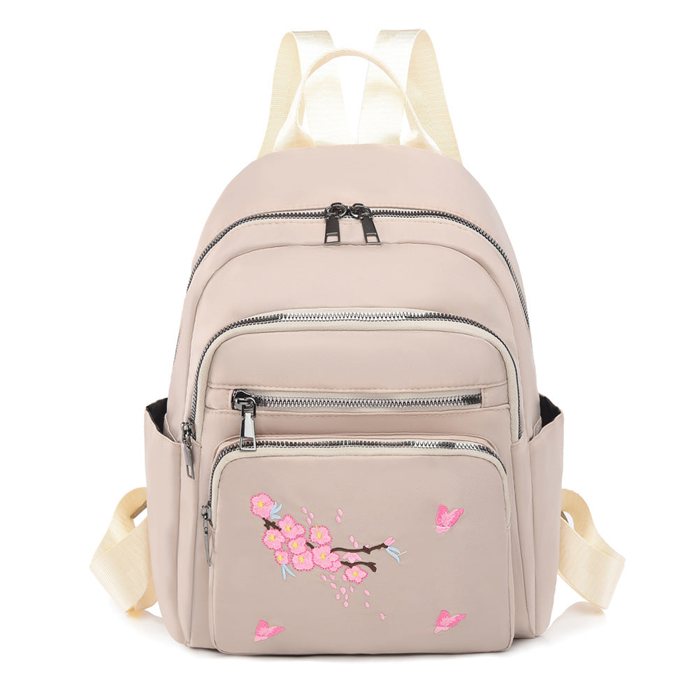 Damen Mini-Rucksack mit Blumenstickerei 2