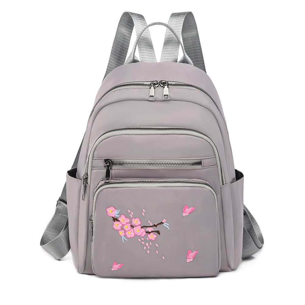 Damen Mini-Rucksack mit Blumenstickerei 3