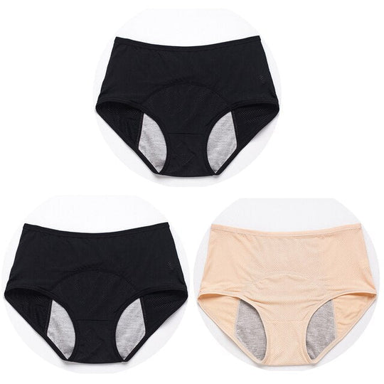Damen Nahtloser Slip mit 360° Auslaufschutz für Optimalen Komfort 15