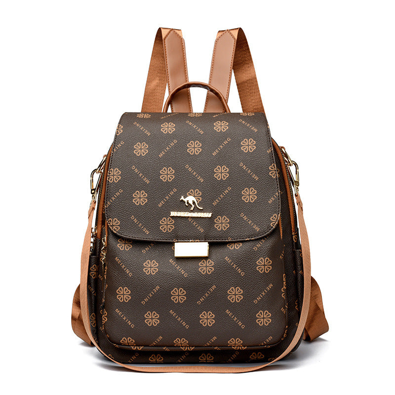 Damen Rucksack mit geometrischem Muster modern 1
