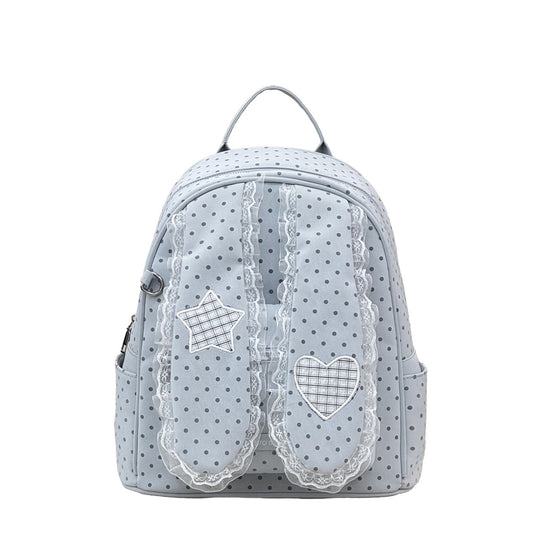 Damen Rucksack mit verspielten Hasenohren Design 1