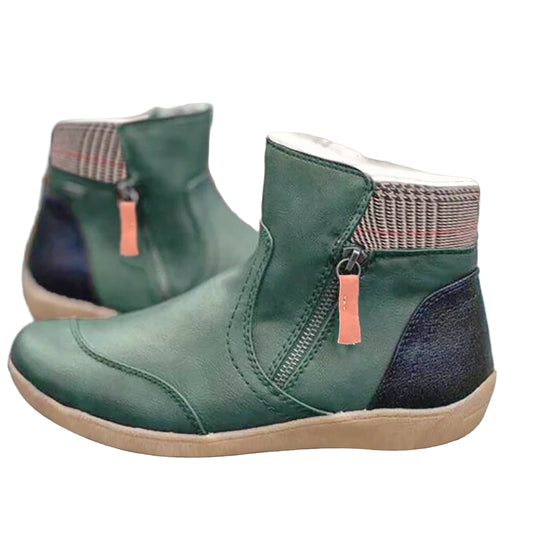 Damen Stiefel Wasserdicht mit Rutschfester Sohle 0