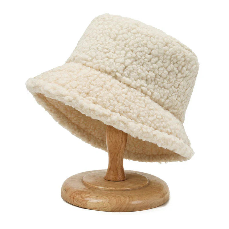 Damen Teddy Bucket Hut Winterlich Modisch und Trendy 1