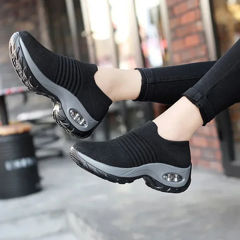 Damen Turnschuhe Atmungsaktiv Modernes Design für Alltag und Freizeit 0