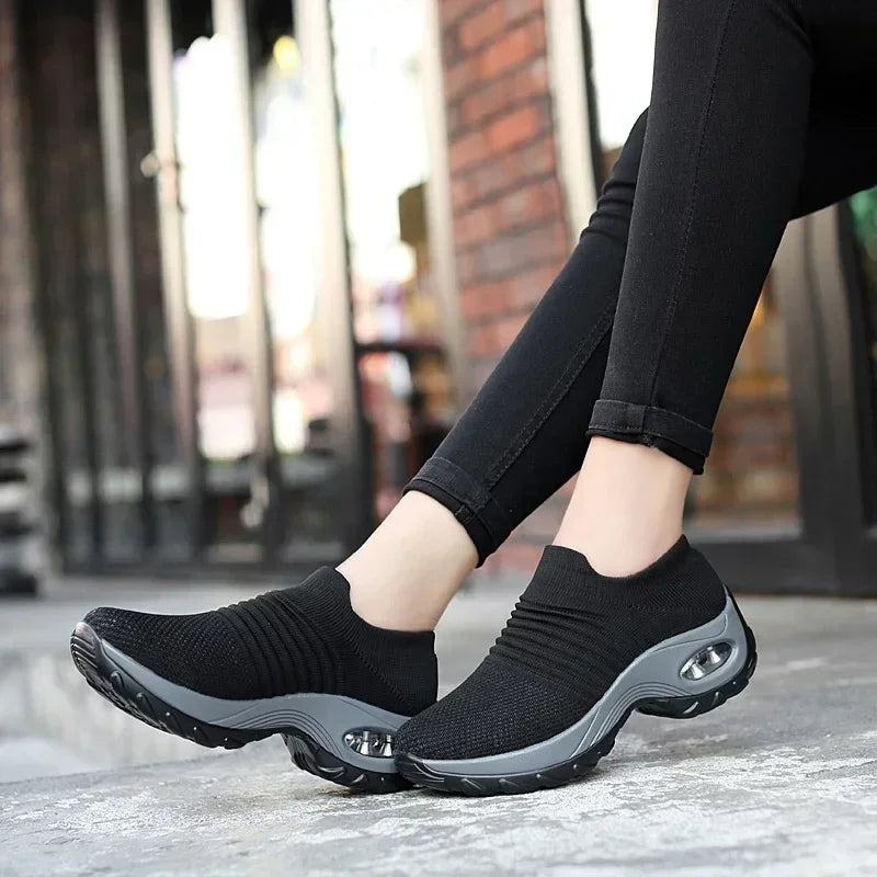 Damen Turnschuhe Atmungsaktiv Modernes Design für Alltag und Freizeit 9