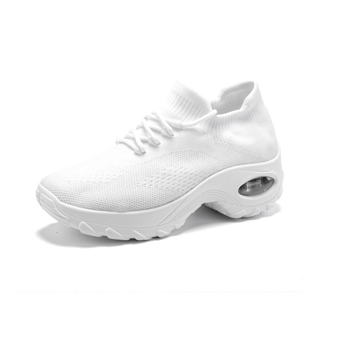 Damen Walkingschuhe Atmungsaktiv Mit Ergonomischer Fußgewölbeunterstützung 5