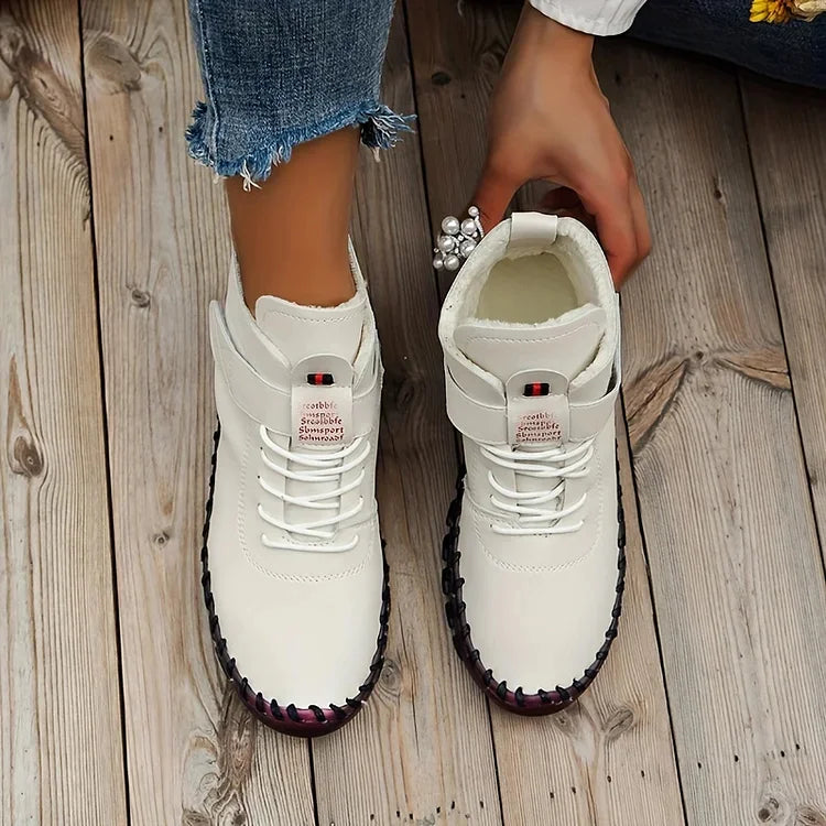 Damen Winter Sneakers Stiefel Trendy Warm 5