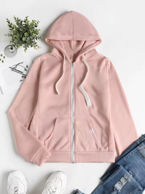 Damen Zip-Up Hoodie für entspannte Tage 4