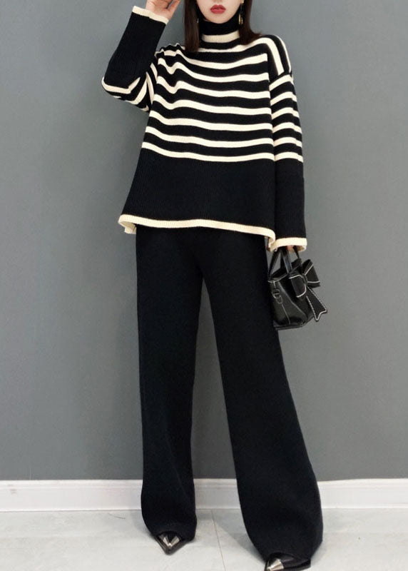 Damen Zweiteiliges Anzug-Set mit Rollkragenpullover 1