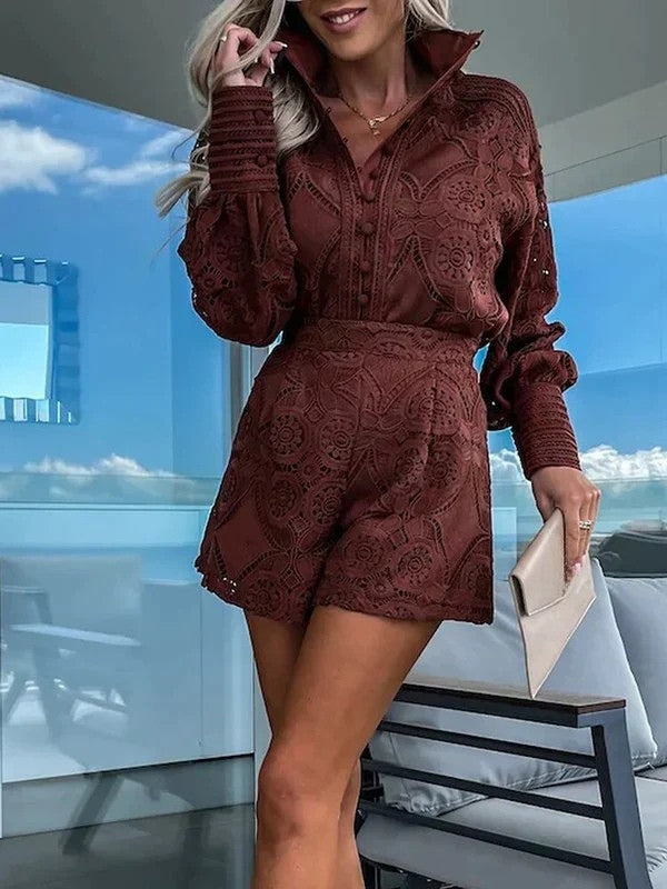 Damen Zweiteiliges Set Ibiza Stil 2
