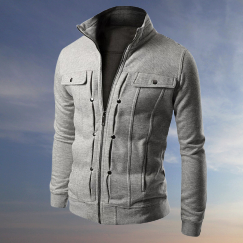 Variant image for Herrenjacke Elegantes Design Atmungsaktive Baumwolle und Polyester-17