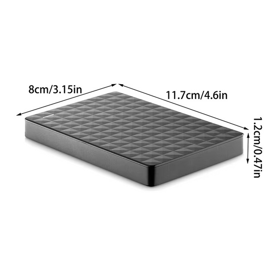 Externe Festplatte 8 TB Tragbar USB 3.0 für Datenübertragung und Speicherung 5