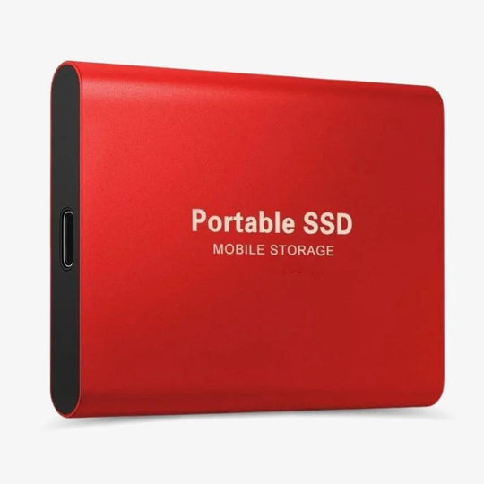 Externe tragbare SSD-Festplatte aus Aluminium mit hoher Geschwindigkeit 3