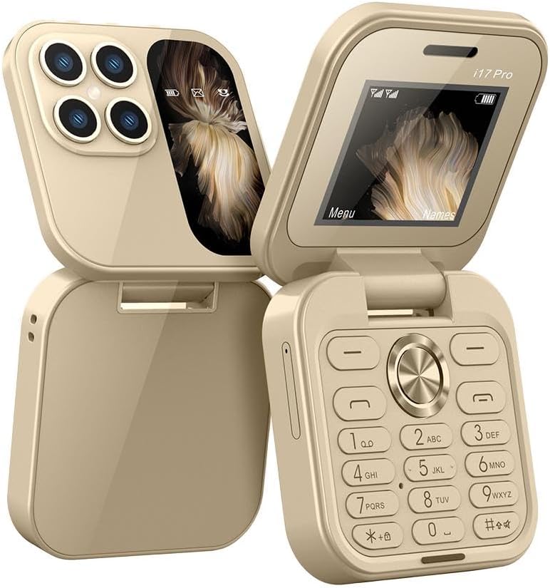 Faltbares Mini-Handy FlipLite mit Dual-SIM und HD-Kamera 2