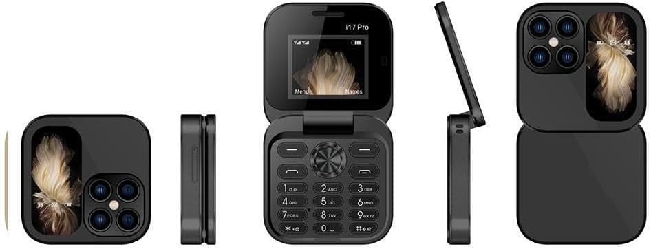 Faltbares Mini-Handy FlipLite mit Dual-SIM und HD-Kamera 7