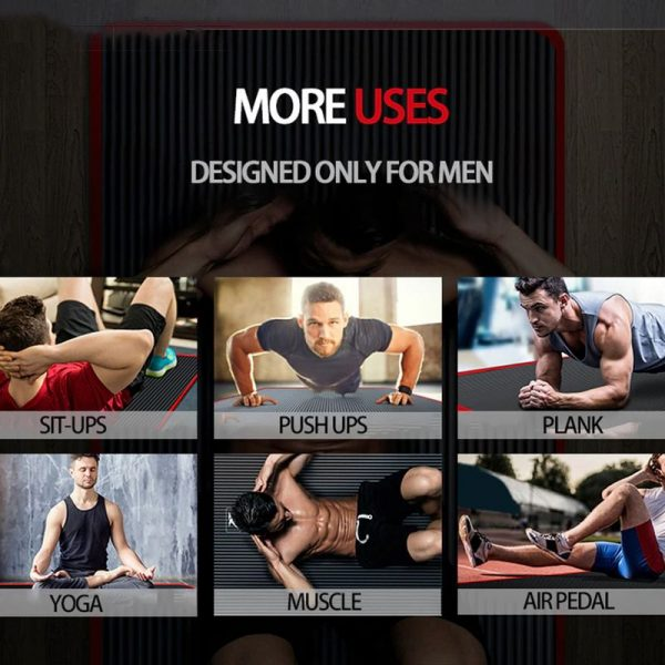 Fitnessmatte für Männer – Rutschfeste Yogamatte für Training und Pilates 5