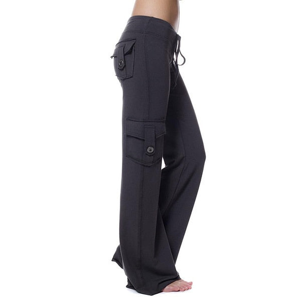 Frauen Bootleg Cargo-Hose